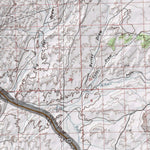 HuntData Wyoming Topo Map for Elk Unit 124w