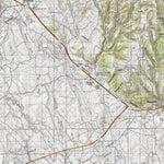 HuntData Wyoming Topo Map for Elk Unit 117