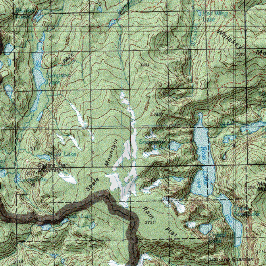 HuntData Wyoming Land Ownership Map for Mule Deer Unit 129 by HuntData LLC Avenza Maps