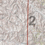 HuntData Wyoming Topo Map for Elk Unit 2