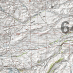 HuntData Wyoming Topo Map for Elk Unit 64
