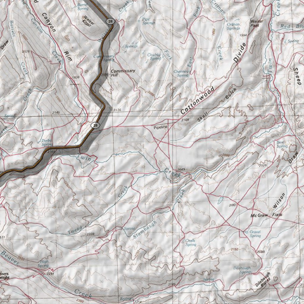 HuntData Wyoming Topo Map for Elk Unit 25 by HuntData LLC | Avenza Maps