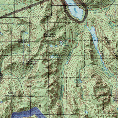 HuntData Wyoming Land Ownership Map for Mule Deer Unit 162