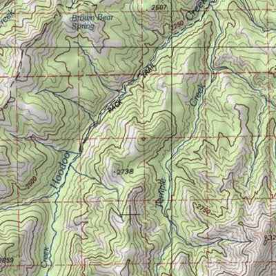 HuntData Wyoming Topo Map for Elk Unit 51
