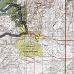 HuntData Wyoming Topo Map for Elk Unit 3N
