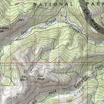 HuntData Wyoming Topo Map for Elk Unit 71