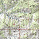 HuntData Wyoming Topo Map for Elk Unit 81