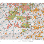 HuntData Wyoming Land Ownership Map for Mule Deer Unit 167