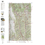 HuntData Wyoming Topo Map for Elk Unit 91