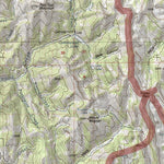 HuntData Wyoming Topo Map for Elk Unit 91