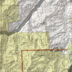 HuntData Wyoming Topo Map for Elk Unit 63