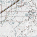 HuntData Wyoming Topo Map for Elk Unit 8