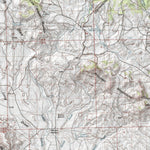 HuntData Wyoming Topo Map for Elk Unit 98