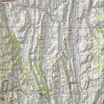 HuntData Wyoming Topo Map for Mule Deer Unit 135w
