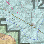HuntData Wyoming Game Concentration Map for Mule Deer Unit 129