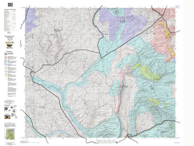HuntData Wyoming Game Concentration Map for Mule Deer Unit 131W