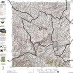 HuntData Wyoming Topo Map for Mule Deer Unit 38
