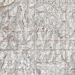 HuntData Wyoming Topo Map for Mule Deer Unit 20