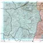 HuntData Wyoming Game Concentration Map for Mule Deer Unit 42