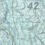 HuntData Wyoming Game Concentration Map for Mule Deer Unit 42