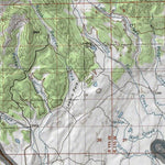 HuntData Wyoming Topo Map for Mule Deer Unit 162