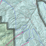 HuntData Wyoming Game Concentration Map for Mule Deer Unit 93