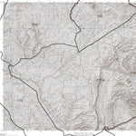 HuntData Wyoming Topo Map for Mule Deer Unit 131w