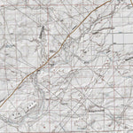 HuntData Wyoming Topo Map for Mule Deer Unit 131w
