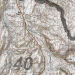 HuntData Wyoming Topo Map for Mule Deer Unit 42