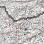 HuntData Wyoming Topo Map for Mule Deer Unit 94