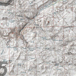 HuntData Wyoming Topo Map for Mule Deer Unit 94
