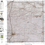 HuntData Wyoming Topo Map for Mule Deer Unit 57