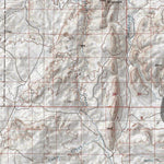 HuntData Wyoming Topo Map for Mule Deer Unit 63