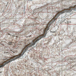 HuntData Wyoming Topo Map for Mule Deer Unit 63