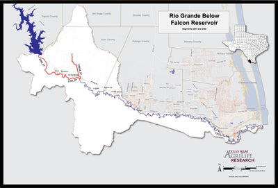 Rio Grande below Falcon Resevoir