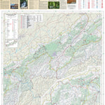 Cherokee National Forest, Unaka District, Forest Visitor Map, FVM