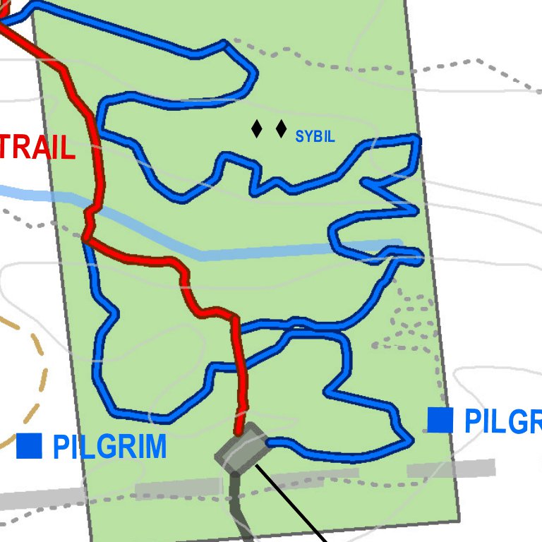 DanielsRoad_StateForest_SMBA Map by Saratoga Mountain Bike Assn ...