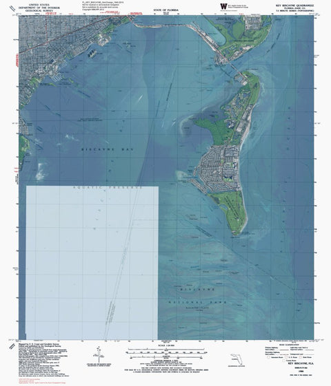 FL-KEY BISCAYNE: GeoChange 1945-2010