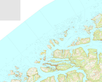 Norway 1:50k Map 23