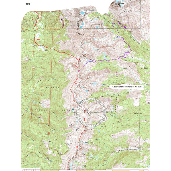 CDT Colorado Sec 03 - Never Summer Map by Jonathan Ley | Avenza Maps
