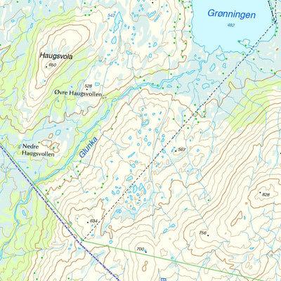 Norway 1:50k Map 29