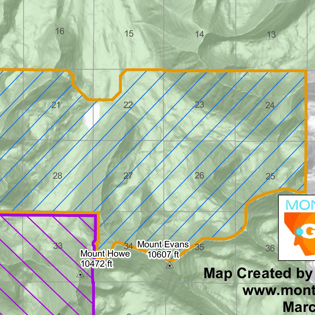 Snowmobile Map by MontanaGPS Avenza Maps