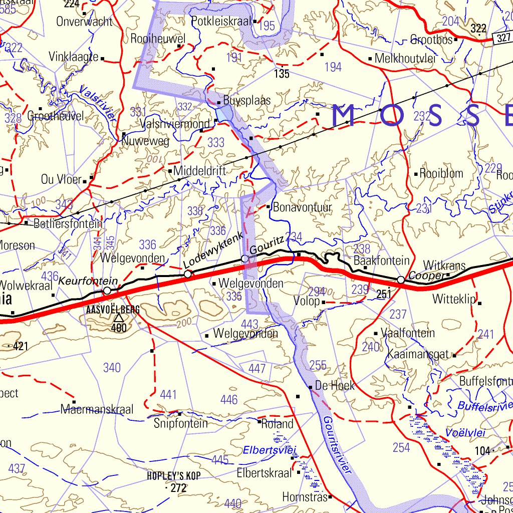 3420 Riversdale Map by Chief Directorate: National Geo-spatial ...
