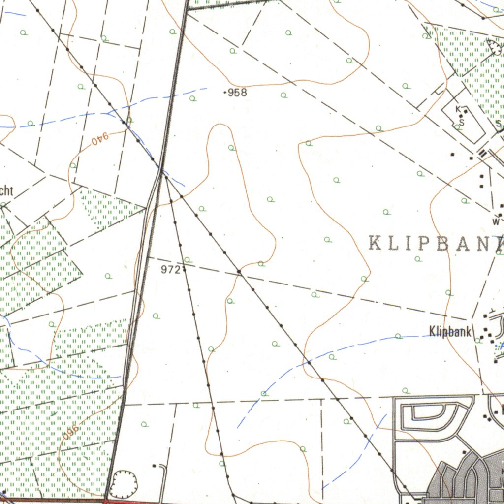 2529AB GLOBLERSDAL Map by Chief Directorate: National Geo-spatial ...