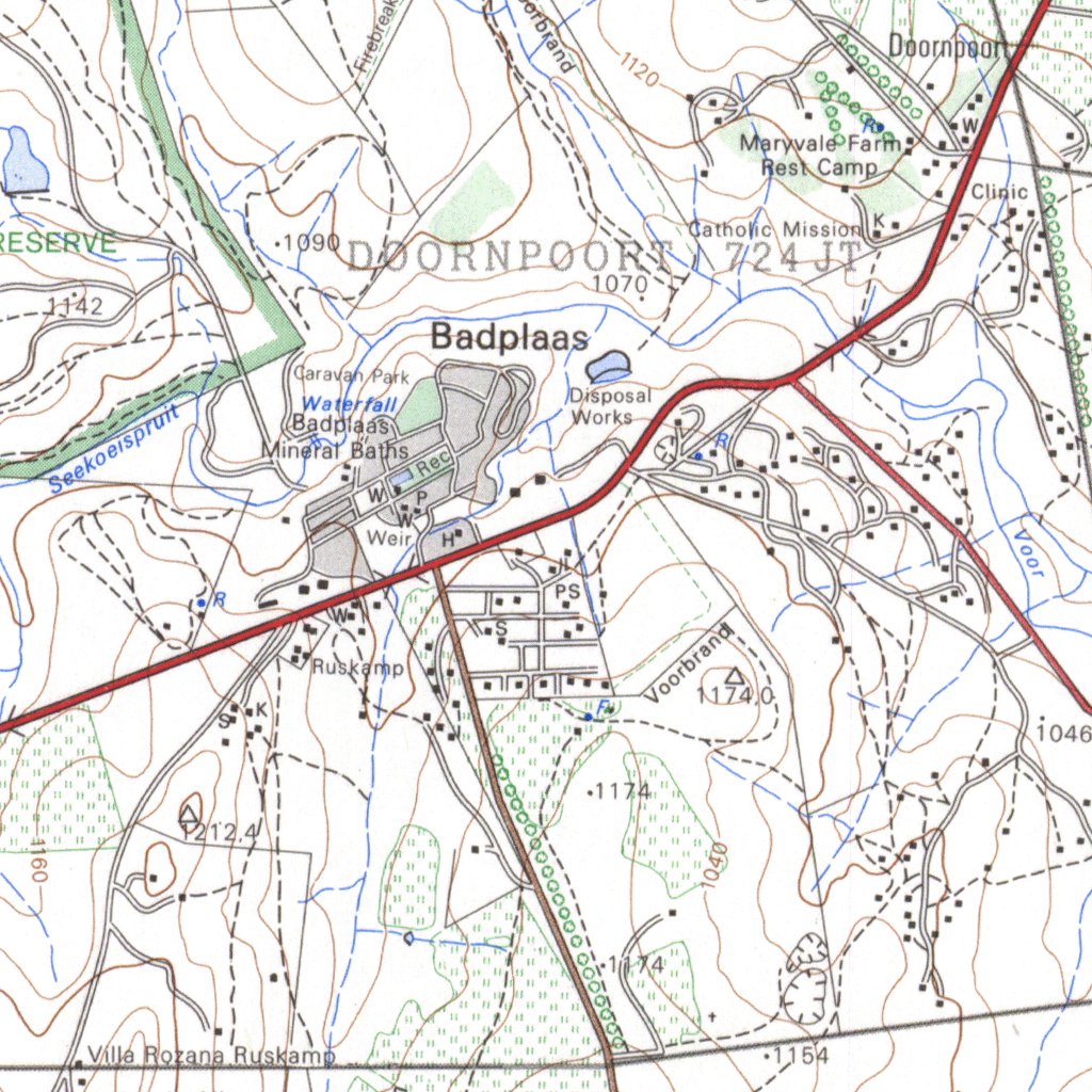 2530DC EMAZANA Map by Chief Directorate: National Geo-spatial ...