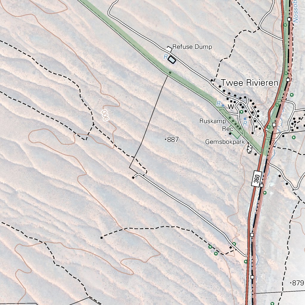 2620BC, BD TWEEE RIVIEREN Map by Chief Directorate: National Geo ...