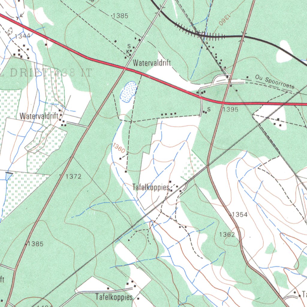 2630DC ISWEPE Map by Chief Directorate: National Geo-spatial ...