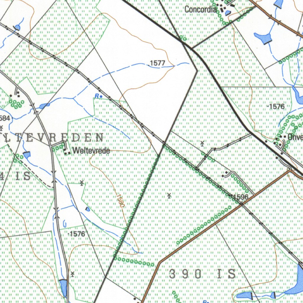 2629CC STANDERTON Map By Chief Directorate National Geo spatial 2629cc-standerton-map-by-chief-directorate-national-geo-spatial
