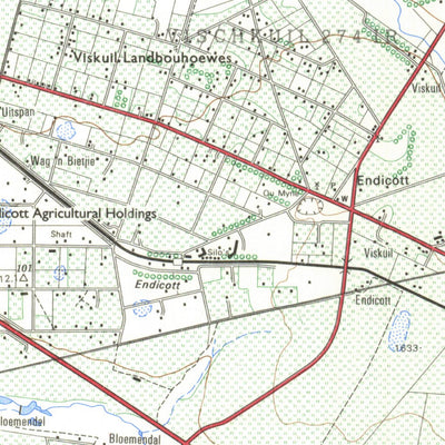 2628BC ENDICOTT Map by Chief Directorate: National Geo-spatial Information | Avenza Maps