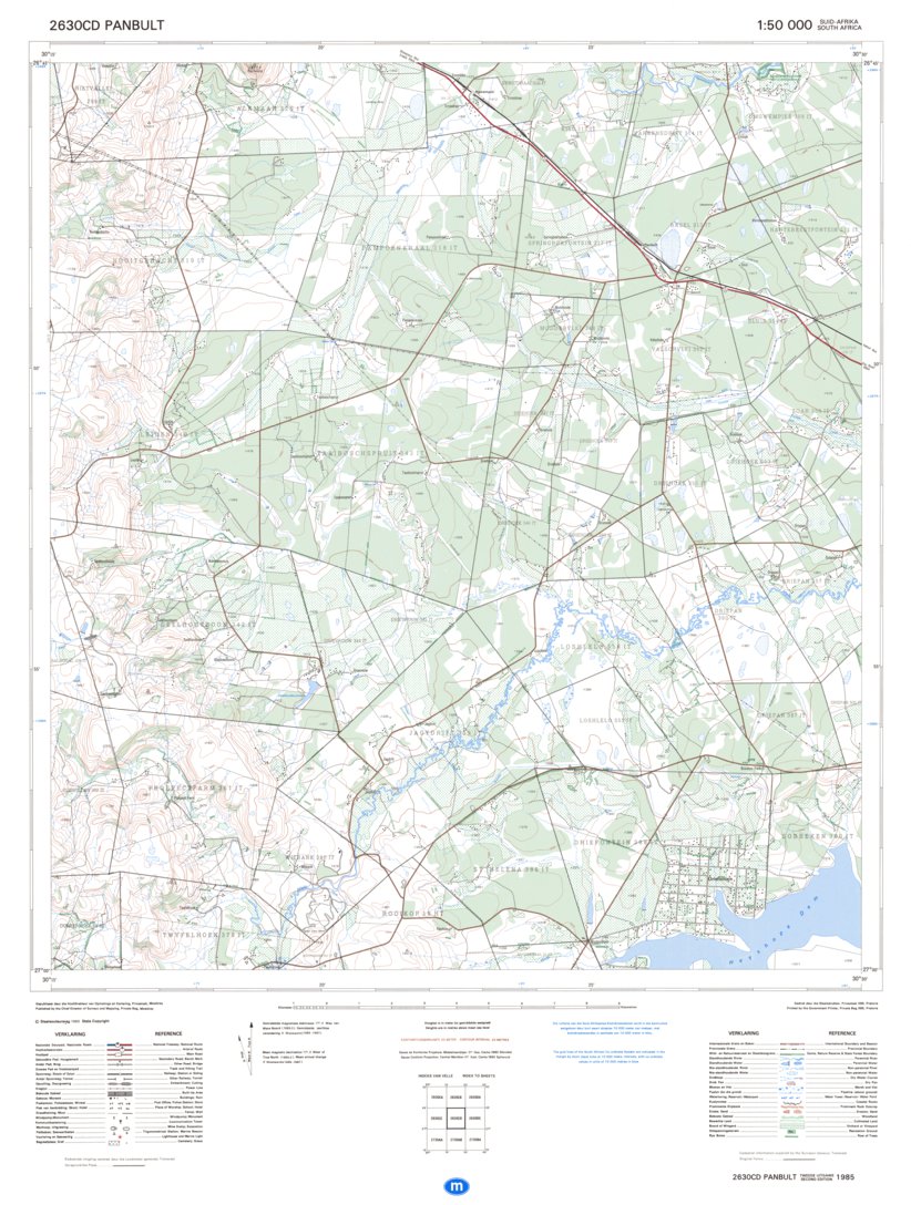 2630CD LINDELANI Map by Chief Directorate: National Geo-spatial ...